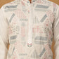 Men Festive Silk Blend Embroidered Kurta ( HOPKO 019White )