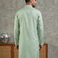 Classic Embroidered Ethnic Kurta ( HOPKO 028Green )