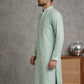 Classic Embroidered Ethnic Kurta ( HOPKO 028Green )