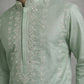 Classic Embroidered Ethnic Kurta ( HOPKO 028Green )