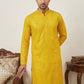 Rayon Embroidered Ethnic Kurta ( HOPKO 032Yellow )