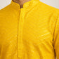 Rayon Embroidered Ethnic Kurta ( HOPKO 032Yellow )