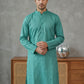 Foil Printed Cotton Blend Kurta ( HOPKO 035Green )