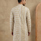 Embroidered Viscose Rayon Kurta ( HOPKO 043Beige )