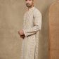Embroidered Viscose Rayon Kurta ( HOPKO 043Beige )