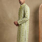 Embroidered Viscose Rayon Kurta ( HOPKO 043Pista )