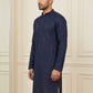 Embroidered & Sequinned Kurta ( HOPKO 159Navy )