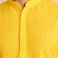 Embroidered & Sequinned Kurta ( HOPKO 159Yellow )
