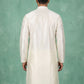 Premium Silk Solid Kurta ( HOPKO 5209White )