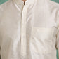 Premium Silk Solid Kurta ( HOPKO 5209White )