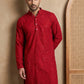 Embroidered & Sequins Cotton Kurta ( HOPKO 678Maroon )