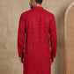 Embroidered & Sequins Cotton Kurta ( HOPKO 678Maroon )