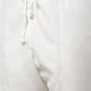 Men’s Solid Pure Cotton Kurta Pyjama Set ( ANMKP 501White )