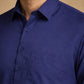Men's Solid Pathani Kurta with Salwar ( ANMKP 696Navy )
