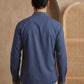 Blue Casual Solid Short Kurta ( HOPSK 5397Blue )