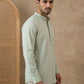 Pista Casual Solid Short Kurta ( HOPSK 5397Pista )