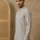 Men’s Beige Striped Short Kurta ( HOPSK 5456Beige )