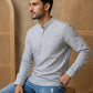 Men’s Blue Striped Short Kurta ( HOPSK 5456Blue )