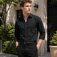 Solid Casual Shirt for Men ( RDSH 006Black )