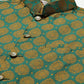 Men's Woven Design Nehru Jacket and Kurta Pyjama Set