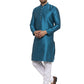 Jompers Men's Peacock Jacquard Kurta Only