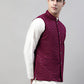 Men's Sequins Embroidered Rayon Nehru Jacket