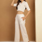 Top and Trouser Woven Design co-ords