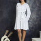 Women's Sequin Velvet A-line dress