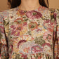 Floral Printed Puff Sleeve A-Line Dress