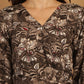Women's Floral Print Short Western Dress