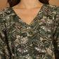 Women's Floral Print Short Western Dress