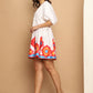 Printed Flared Dress For Women