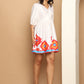 Printed Flared Dress For Women