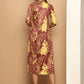 Floral Printed A-line Dress for Women