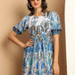 Printed Flared Dress For Women