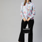 Women  Floral Double Pocket Shirt Style Top