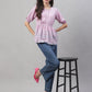 Women's Chikankari Work Empire Top
