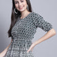 Women's Chikankari & Sequins Work Empire Top