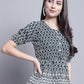 Women's Chikankari & Sequins Work Empire Top