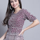 Women's Chikankari & Sequins Work Empire Top