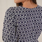 Women's Chikankari & Sequins Work Empire Top