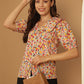 Floral Printed Women's Top