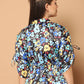 Floral Printed Peplum Top for Womens
