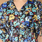 Floral Printed Peplum Top for Womens