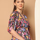 Floral Printed Peplum Top for Womens