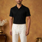 Men Pack of 2 Solid Dupion Silk Pyjamas ( JOCPJ 003Off-White Pack-2 )