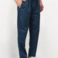 Indian Needle Men's Blue Cotton Checked Track Pants