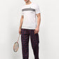 Indian Needle Men's Blue Cotton Checked Track Pants ( JOG 018Blue-Red )