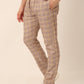 Indian Needle Men's Checked Cotton  Track Pants