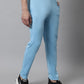 Men's Sky Blue Solid Streachable Lycra Trackpants